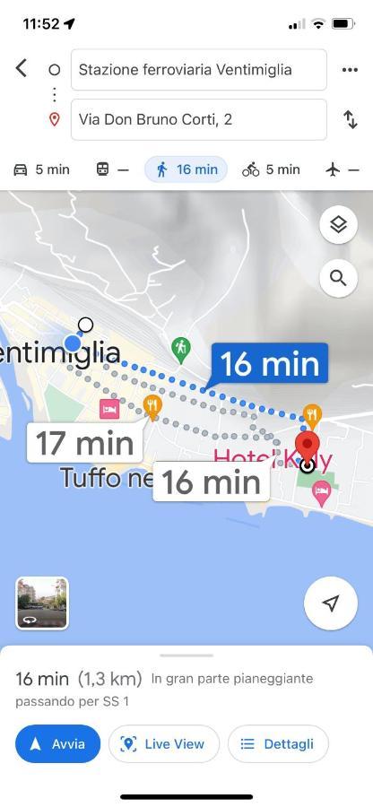 Casa Di Bea Apartment Ventimiglia Bagian luar foto